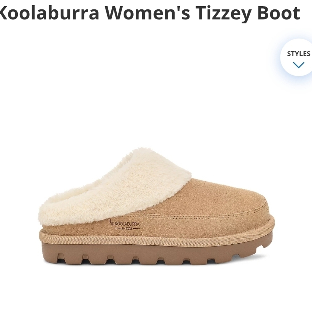 Koolaburra Women's Tizzey Boot Slippers Sz 9